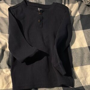Polo Ralph Lauren Black Henley Shirt